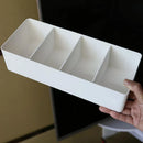 GobekUsa Divided Storage Box: Versatile Organizer for Tableware, Sundries, and More
