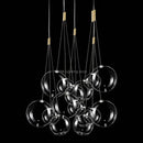 GobekUsa Glass Ball Chandelier - Nordic Modern Designer LED Pendant Lights for Home Decor