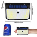 GobekUsa 208 LED Solar Outdoor Motion Sensor Lights 3 Mode Wireless Waterproof Security