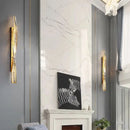 GobekUsa Crystal LED Wall Lamp for Luxury Bedroom and Living Room Lighting
