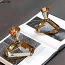 GobekUsa Amber Crystal Perfume Bottle - Creative Aromatherapy Essential Oil Container