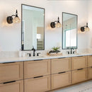 GobekUsa Gold Crystal Wall Lamp: Luxury LED Indoor Light for Living Room, Bedroom, and Bathroom
