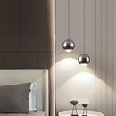 GobekUsa LED Chandelier for Bedroom Kitchen Study Chrome Gold Modern Pendant Light