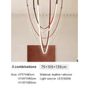 GobekUsa Designer Belt Light Dining Room Villa Living Room Chandelier