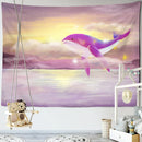 GobekUsa Dream Whale Tapestry Wall Hanging for Kids Room and Home Decor