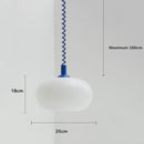 GobekUsa Bauhaus Glass Chandeliers Nordic Pendant Lights for Bedroom Living Room Dining Room Restaurant