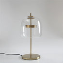 GobekUsa Glass Lampshade LED Table Lamp for Modern Bedroom Decor
