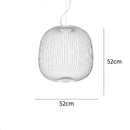 Spokes Birdcage Pendant Light in Polished Chrome