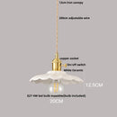 GobekUsa Ceramic LED Pendant Light Fixture for Home Decor Minimalism Hanging Lamp