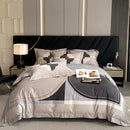 GobekUsa Egyptian Cotton Flower Bedding Set, Luxury 1000TC Duvet Cover, Sheets, Pillowcases