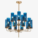 GobekUsa Glass Chandelier: Elegant Nordic Design Hanging Lamp for Kitchen Island, Restaurant, and Home