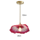 Vintage Flower Glass Pendant Light