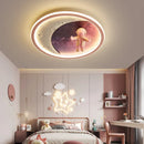 GobekUsa Boys' Room Space Ceiling Lamp Efficient Cartoon Design