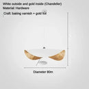 GobekUsa LED Saucer Ceiling Chandelier: Modern & Atmospheric Living Room Pendant Light