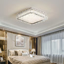 GobekUsa Crystal LED Ceiling Chandelier: Modern Dimmable Lighting Fixture for Stylish Home Decor