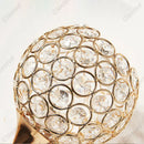GobekUsa Crystal Wall Lamp: Elegant E27 Socket Fixture for Bedside, Porch, or Hallway Decor