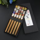 GobekUsa Bamboo Sushi Maker Set: Roll Making Kits with Sushi Blade & Curtain