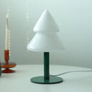 GobekUsa Christmas Tree Glass Table Lamp for Living Room & Bedroom Decor