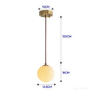 GobekUsa Japanese Ceramics Bedside Chandelier | Designer Bedroom Lamp for Home Decor