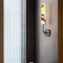 GobekUsa Carbon Steel LED Wall Lamp with Pull Chain Switch & Marble Stone Fixtures