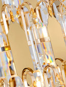 GobekUsa Crystal Pendant Chandelier for Home, Hotel, Restaurant - Luxury Duplex Hall Light
