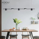 GobekUsa Dimmable LED Ceiling Chandelier for Living Room, Dining, Kitchen - Modern Hanging Light