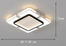GobekUsa Kids Bedroom Bladeless Ceiling Fan with Remote Control and Light