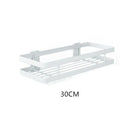 GobekUsa Black SUS 304 Bathroom Shelf Shower Storage Basket Holder for Shampoo & Bath Essentials