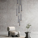 GobekUsa Horn-Shaped Nordic Pendant Lamp for Modern Living Room and Staircase
