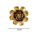 GobekUsa Elegant Porcelain Peony Flower Wall Ornaments
