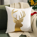 GobekUsa Embroidered Christmas Pillow Cover Set - Festive Holiday Home Decor