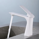 GobekUsa Brushed Gold Bathroom Basin Faucet - Single Hole Water Mixer Crane
