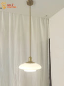 GobekUsa Glass Pendant Lights Chrome/Gold LED Indoor Lighting for Home Decor