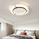 GobekUsa Kids Bedroom Bladeless Ceiling Fan with Remote Control and Light