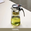 GobekUsa Glass Tea Pot with Infuser & Chinese Tea Set Deep Utensil