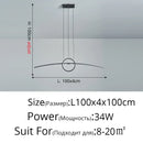 GobekUsa LED Ceiling Chandelier: Modern Minimalist Kitchen Dining Table Lighting