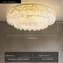 GobekUsa Gold Pearl Pendant Chandelier - Living Room & Bedroom Decor