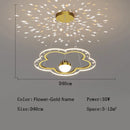 GobekUsa Cloud Flower LED Chandelier: Kid's Bedroom Starry Sky Decorative Lighting Fixture