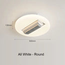 GobekUsa Bladeless Ceiling Fan Light with LED, 3 Color, 6 Speeds Silent Operation