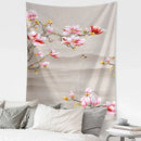 GobekUsa Flying Crane Wall Hanging Tapestry for Home Retro Wall Decor