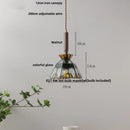 GobekUsa Ceramic LED Pendant Light with Adjustable Wire, Modern Nordic Design