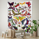 GobekUsa Cactus & Mushroom Girl Tapestry - Hippie Boho Psychedelic Wall Art Decor