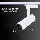 GobekUsa LED Grille Track Light: Super Bright Ceiling Rail Lamp for Clothing Store
