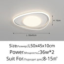 GobekUsa LED Ceiling Lights White Black Infinite Dimming Home Lighting Fixtures