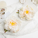 GobekUsa Big Peony Headwear Artificial Flowers for Home & Wedding Decoration