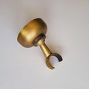 GobekUsa Antique Brass Hand Shower Holder Hook Pedestal Bracket Wall Mount Bathroom Accessories