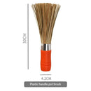 GobekUsa Bamboo Kitchen Pot Brush with Long Handle for Green Cleaning