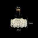 GobekUsa Crystal Chandelier: Luxury Bedroom & Living Room Lighting