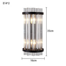 GobekUsa Crystal Luxury Wall Lamp for Modern Bedroom, Living Room, Staircase - LED Indoor Lighting