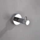 GobekUsa Bathroom Accessories Set: Rose Gold Chrome Hook, Brushed Gold Towel Rack, Stainless Steel Toilet Paper Holder